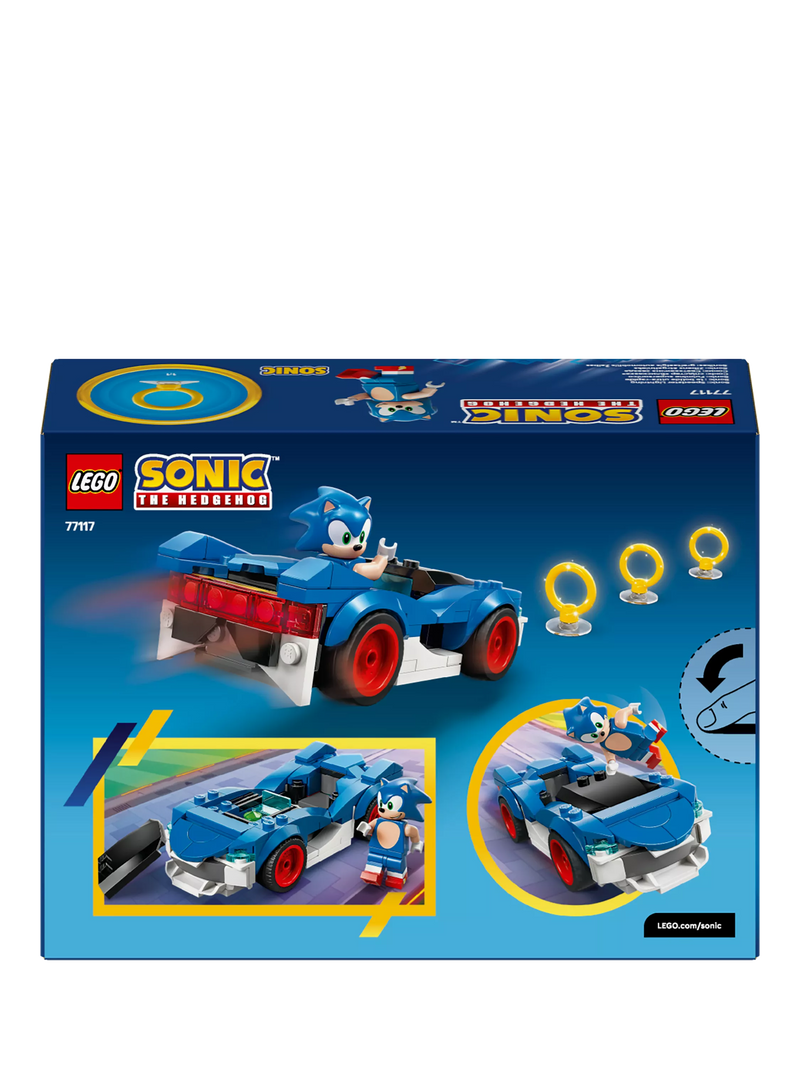 LEGO Sonic the Hedgehog Speedster Lightning building toy (British brand)
