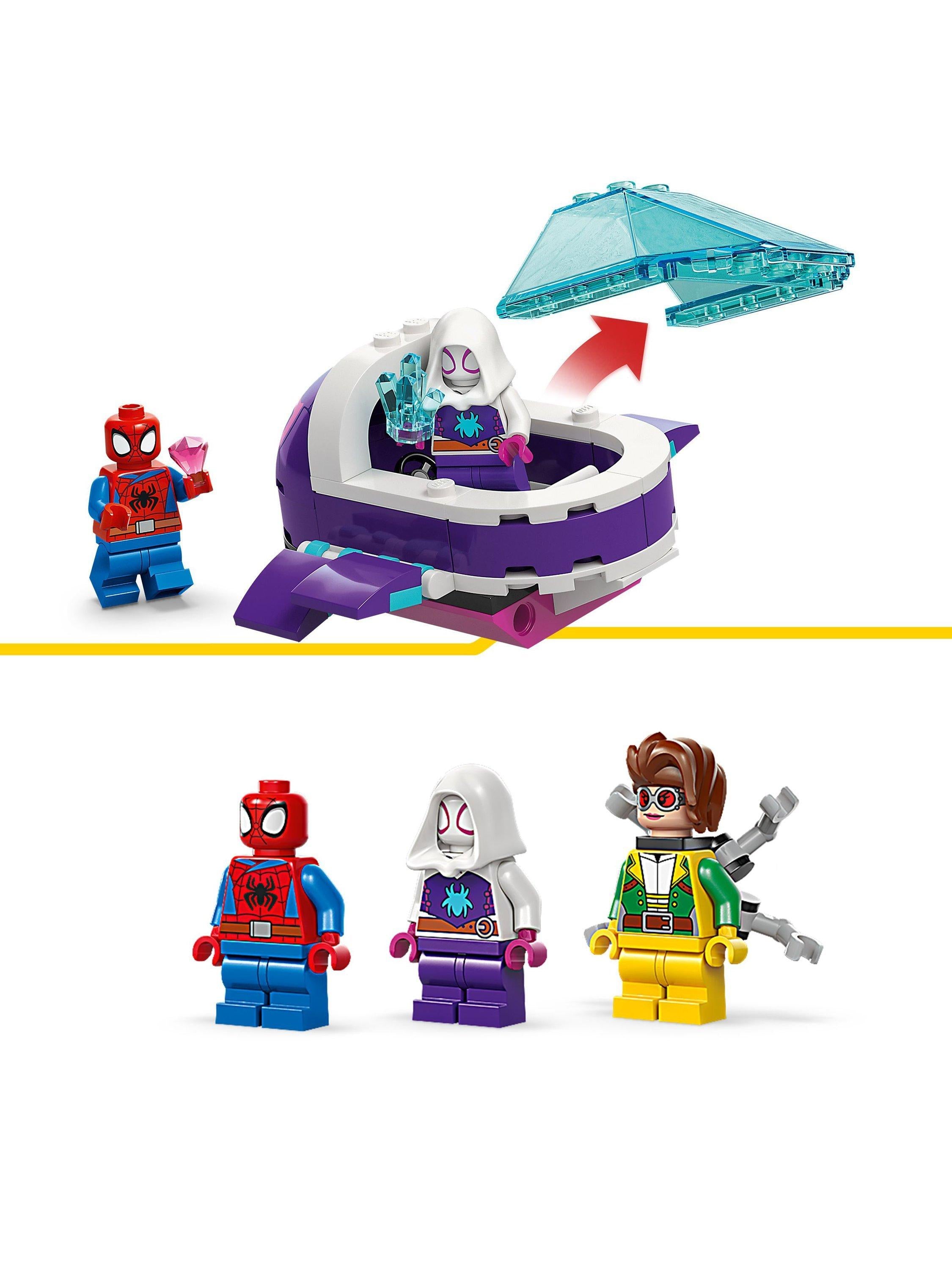 LEGO Marvel Spidey Underwater Vehicles building set 154 pieces (British brand)