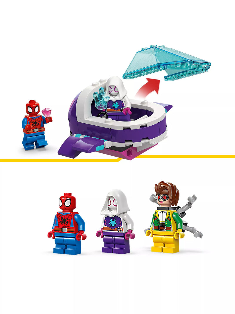 LEGO Marvel Spidey Underwater Vehicles building set 154 pieces (British brand)