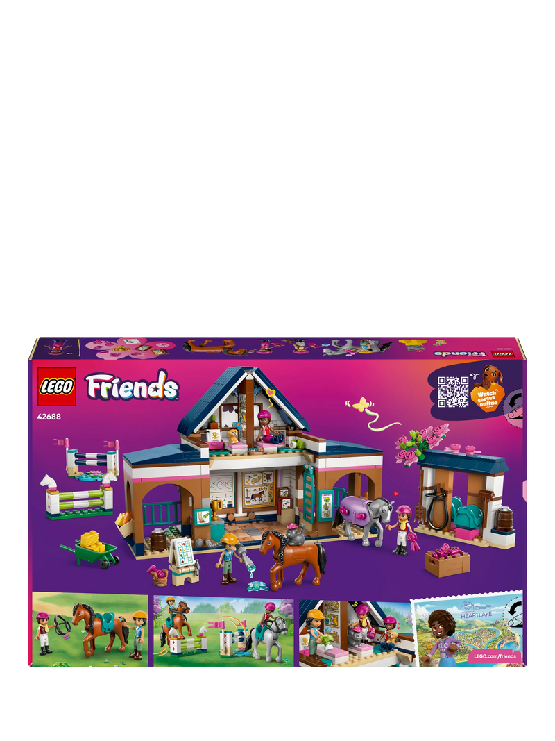 LEGO Friends Horse Stable and Riding Academy 735 piece set (British brand)