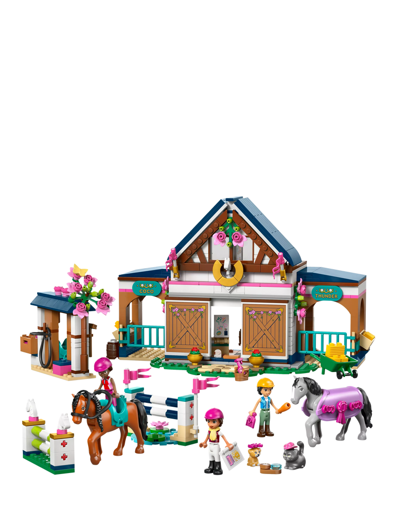 LEGO Friends Horse Stable and Riding Academy 735 piece set (British brand)