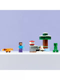 LEGO Minecraft Steve's Taiga Adventure building set, UK version