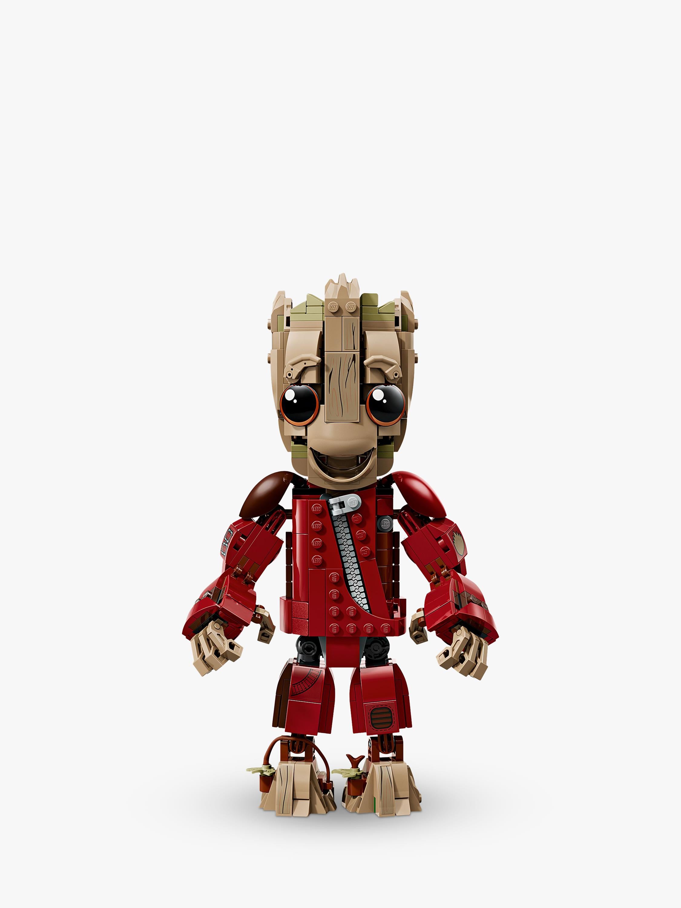 LEGO Baby Groot Ravager Jumpsuit figure 76341, UK version