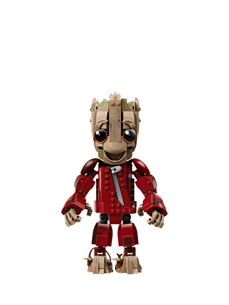 LEGO Baby Groot Ravager Jumpsuit figure 76341, UK version