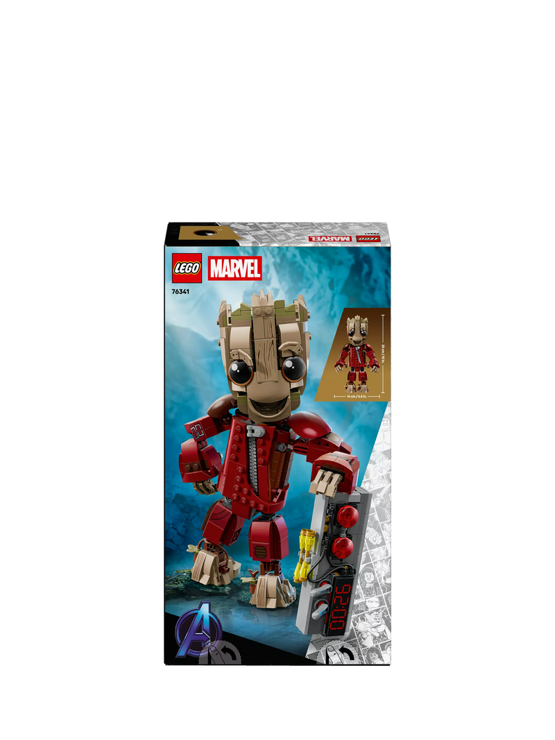 LEGO Baby Groot Ravager Jumpsuit figure 76341, UK version