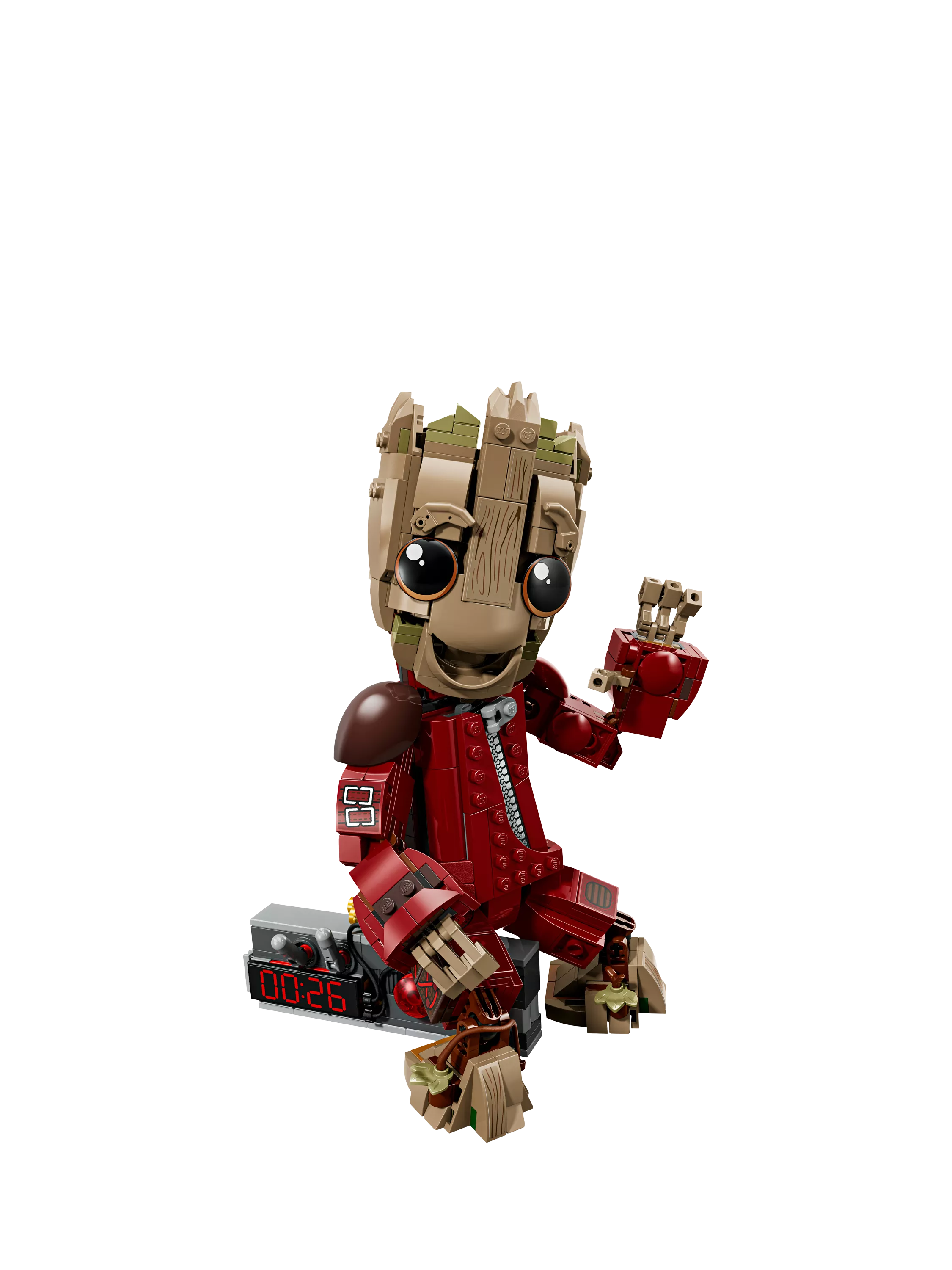 LEGO Baby Groot Ravager Jumpsuit figure 76341, UK version