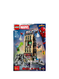 LEGO Marvel Daily Bugle building toy with minifigures - British product