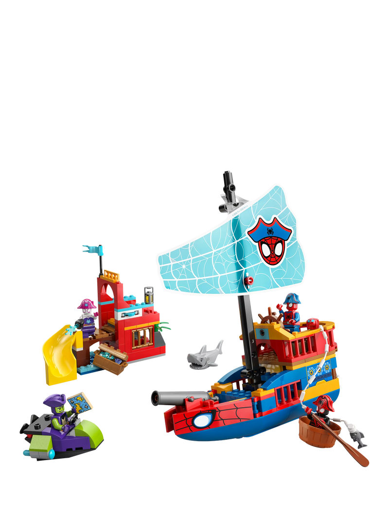 LEGO Marvel Team Spidey Pirate Ship building toy 11208, imported from the UK