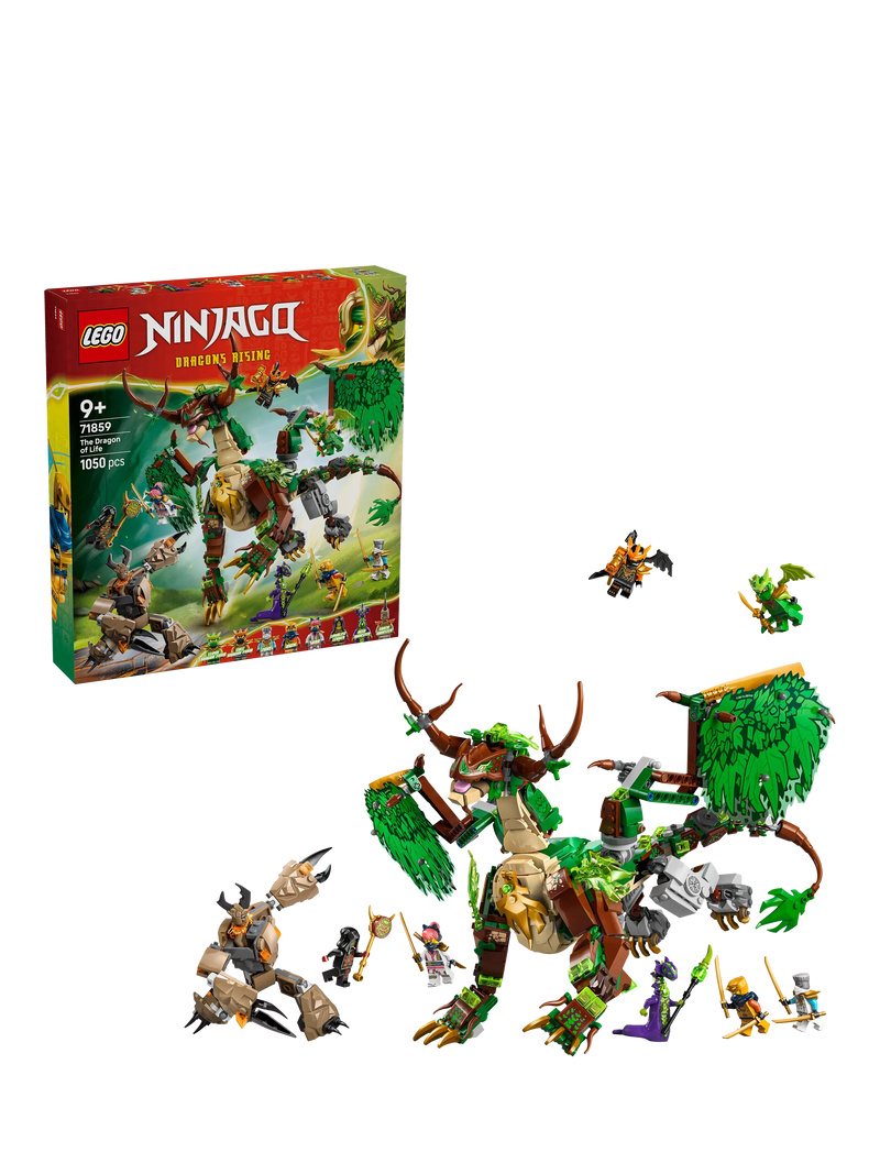 LEGO Ninjago Dragon of Life building set 1050 pieces, UK version