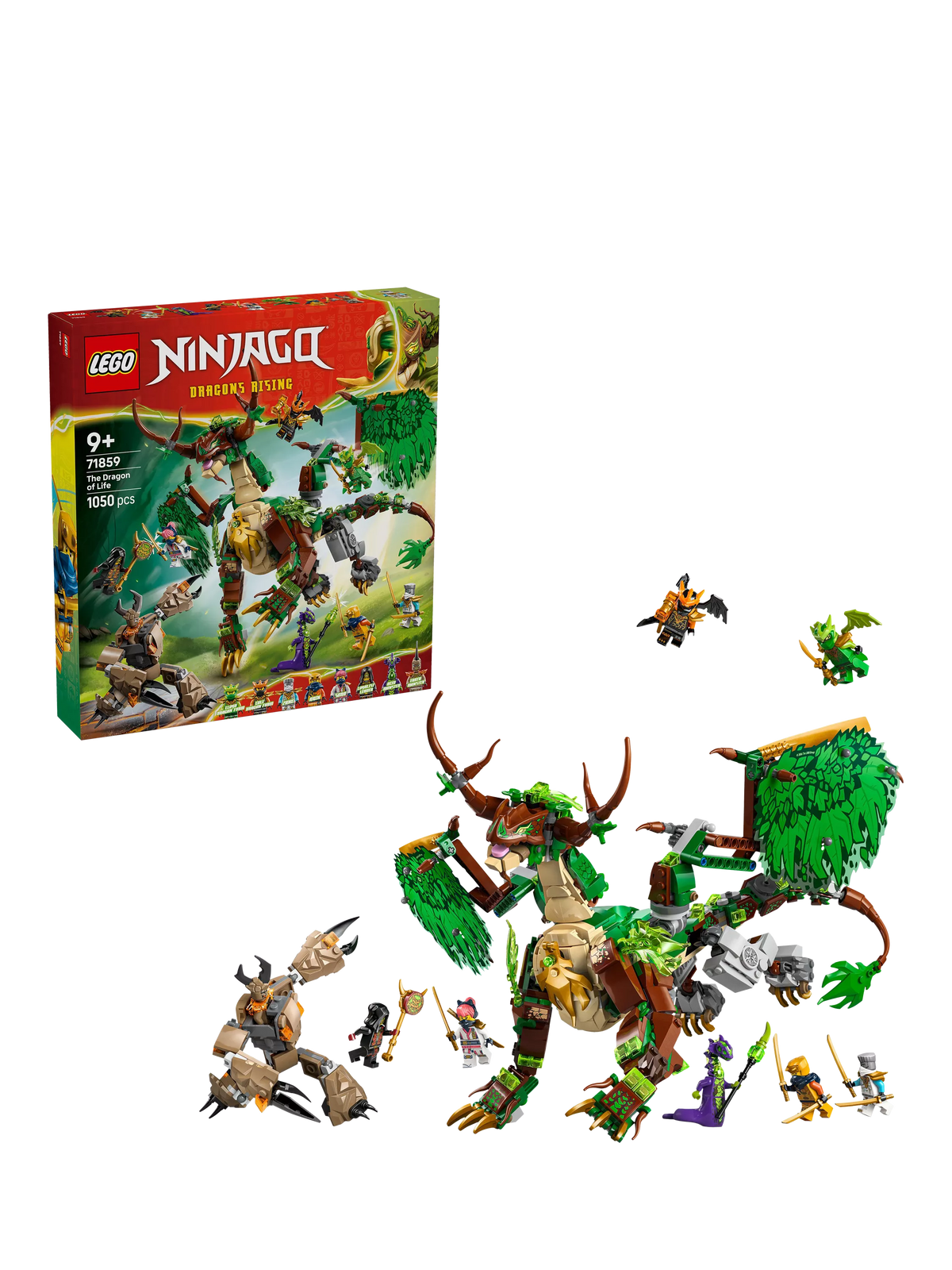 LEGO Ninjago Dragon of Life building set 1050 pieces, UK version