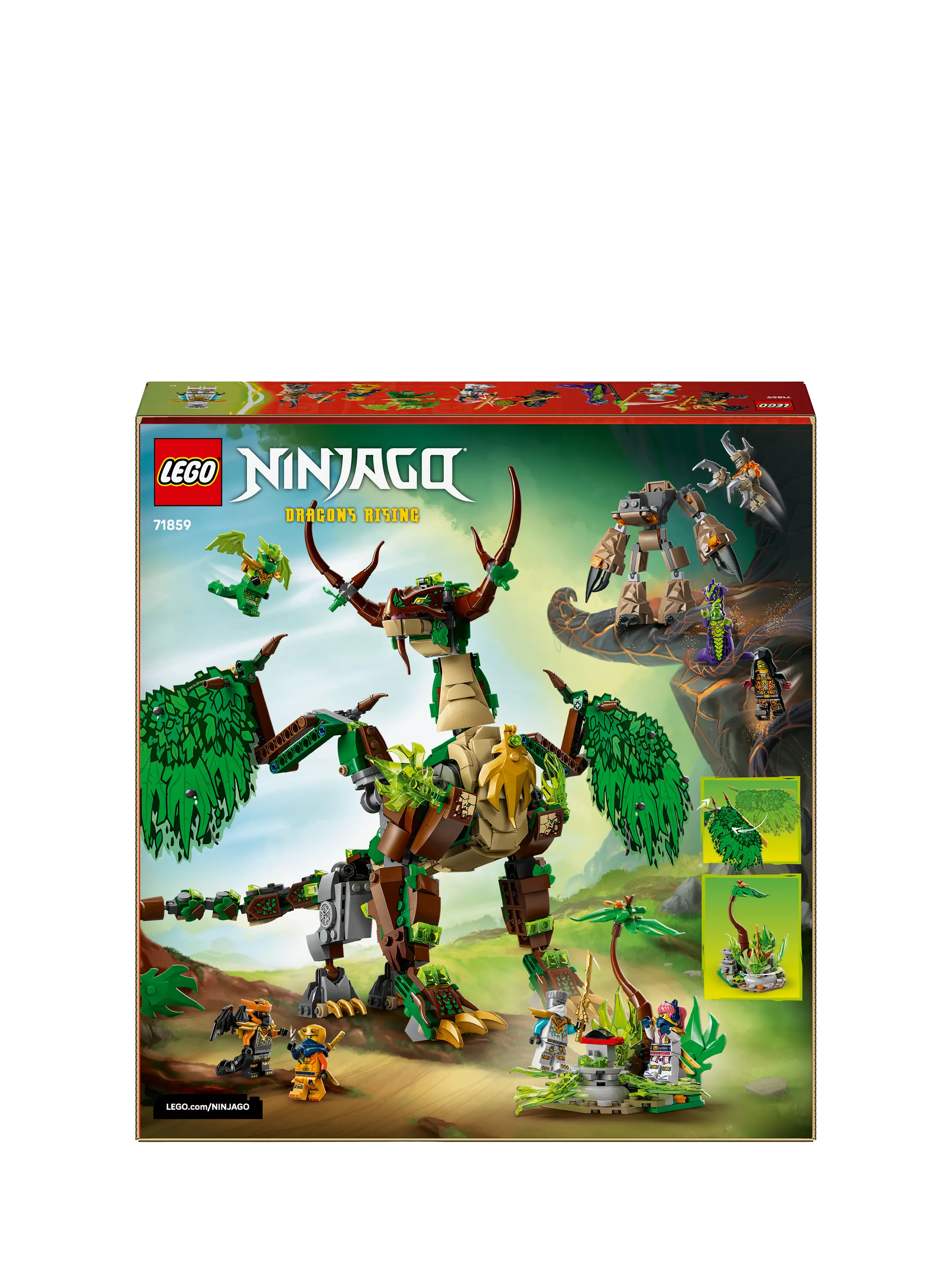 LEGO Ninjago Dragon of Life building set 1050 pieces, UK version