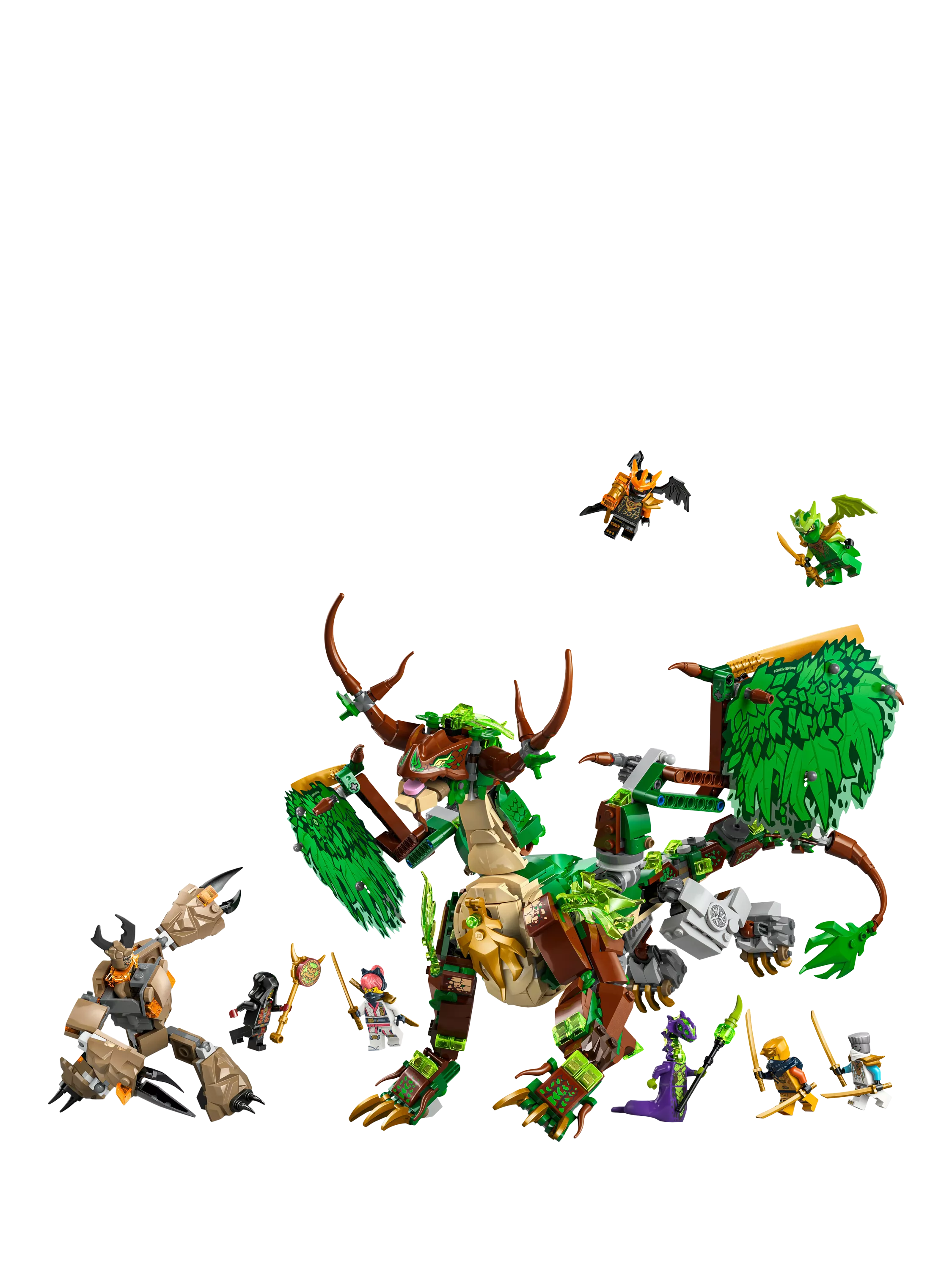 LEGO Ninjago Dragon of Life building set 1050 pieces, UK version