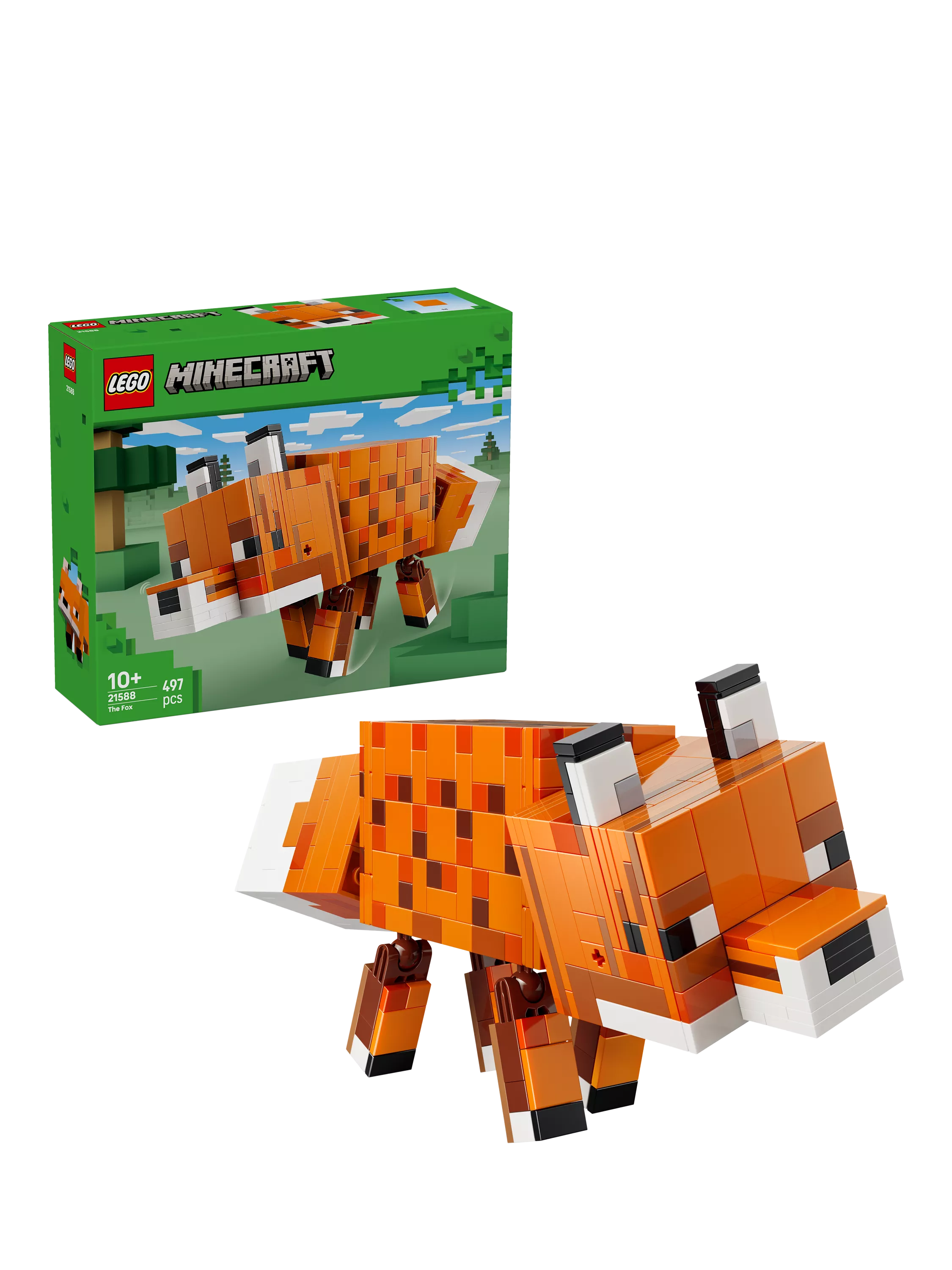 LEGO Minecraft Fox building toy 21588 (British brand)