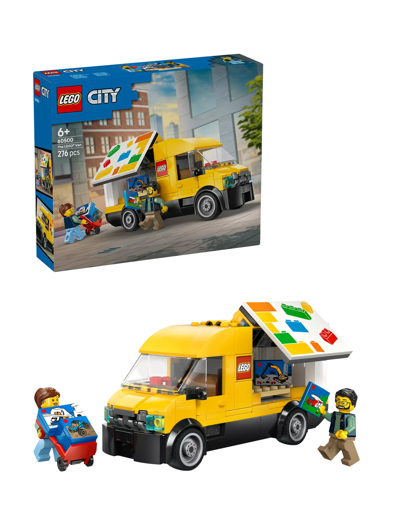 LEGO building set van truck 276 pieces - British product