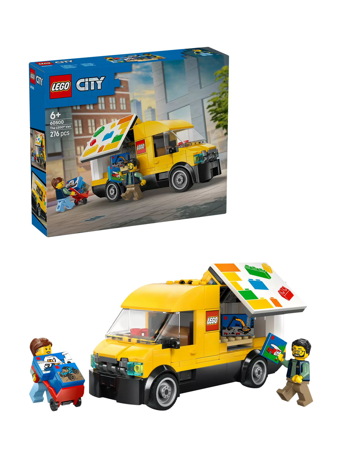 LEGO building set van truck 276 pieces - British product