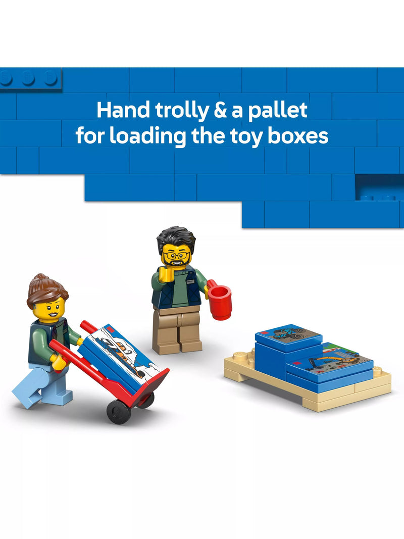 LEGO building set van truck 276 pieces - British product