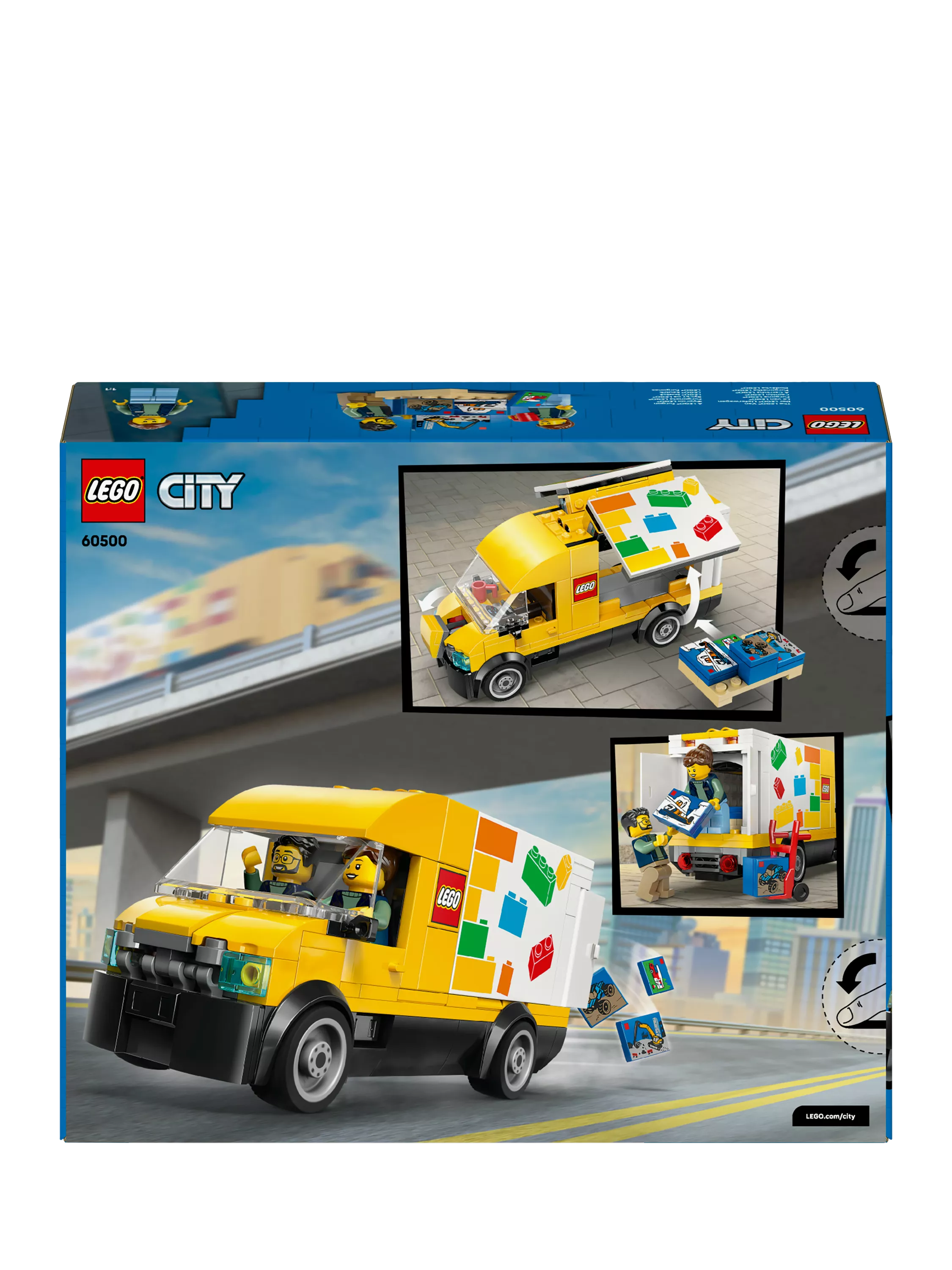 LEGO building set van truck 276 pieces - British product
