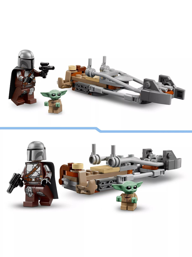 LEGO Mandalorian & Grogu's Speeder Bike, UK version