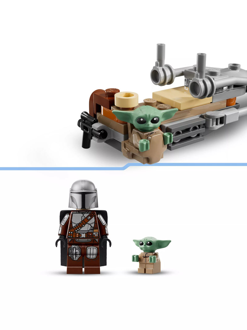 LEGO Mandalorian & Grogu's Speeder Bike, UK version