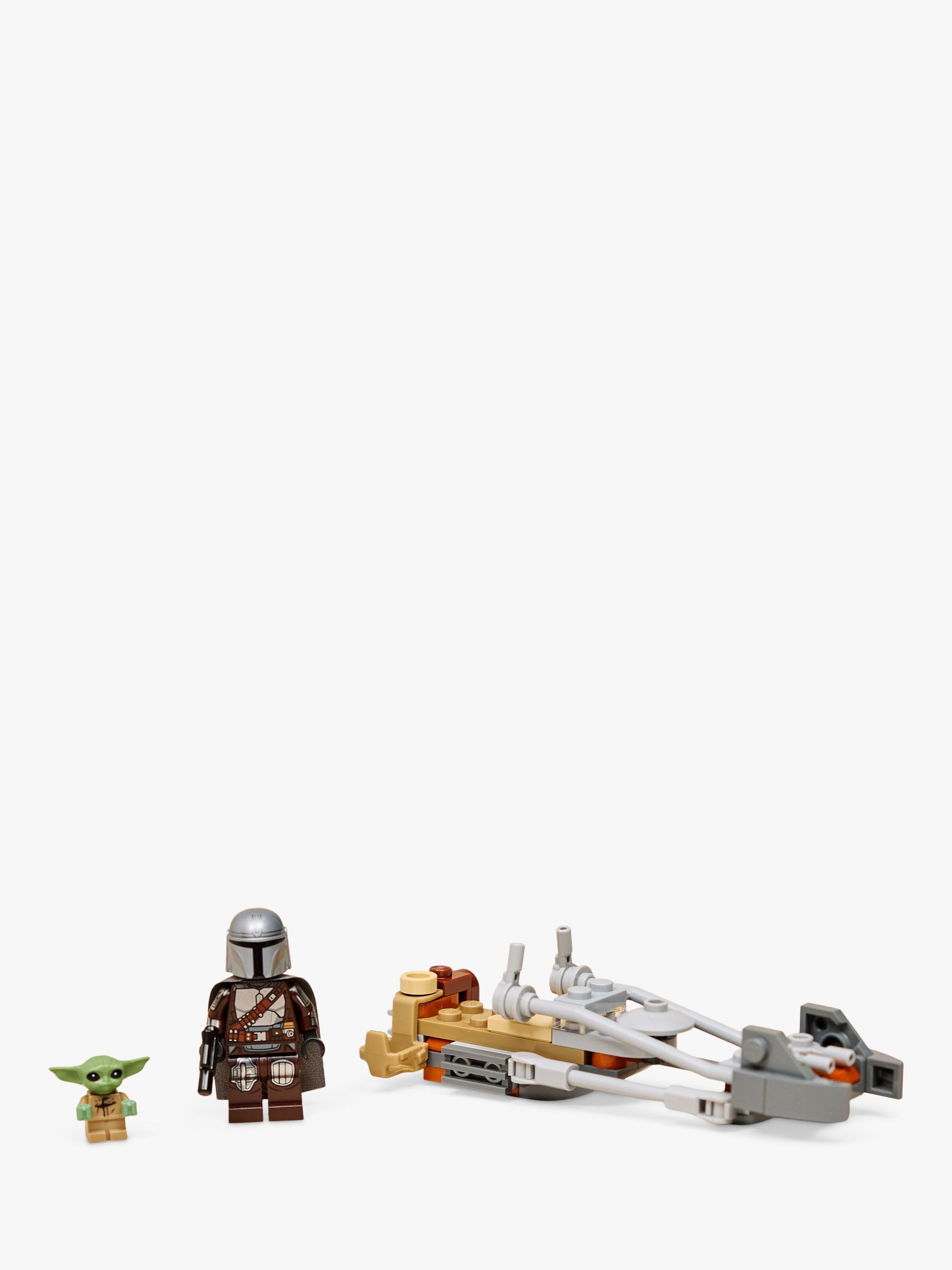 LEGO Mandalorian & Grogu's Speeder Bike, UK version