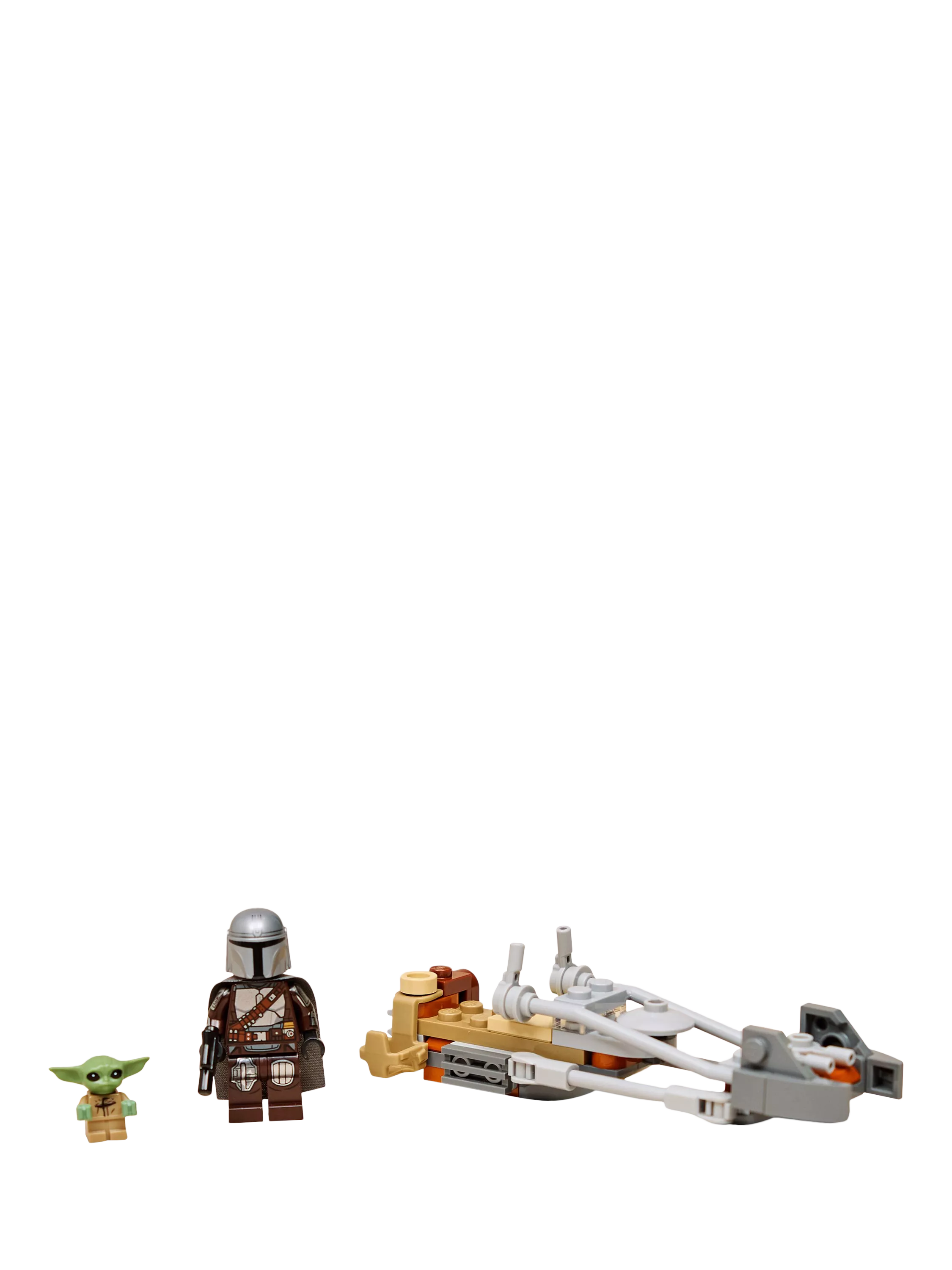 LEGO Mandalorian & Grogu's Speeder Bike, UK version
