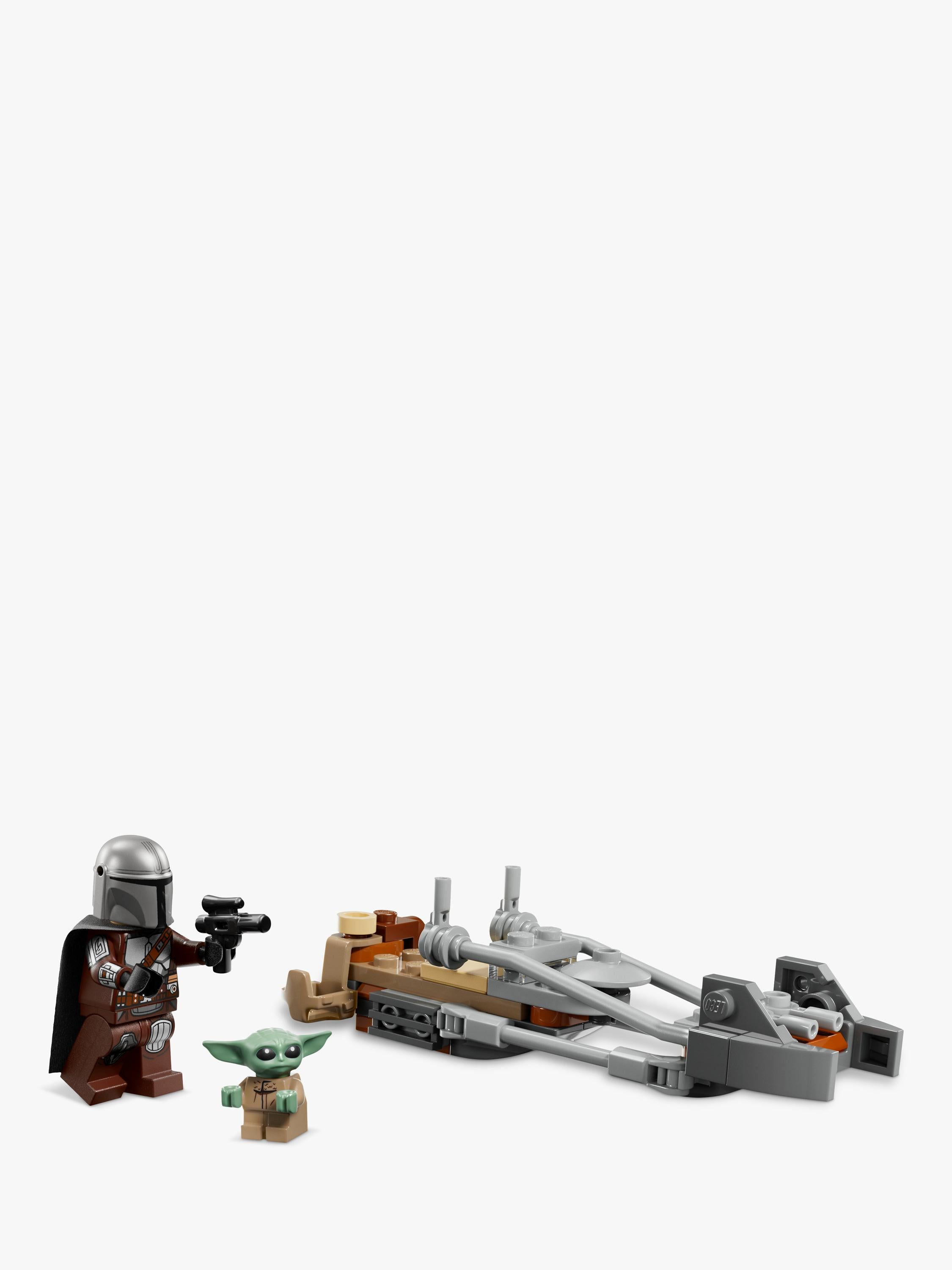 LEGO Mandalorian & Grogu's Speeder Bike, UK version