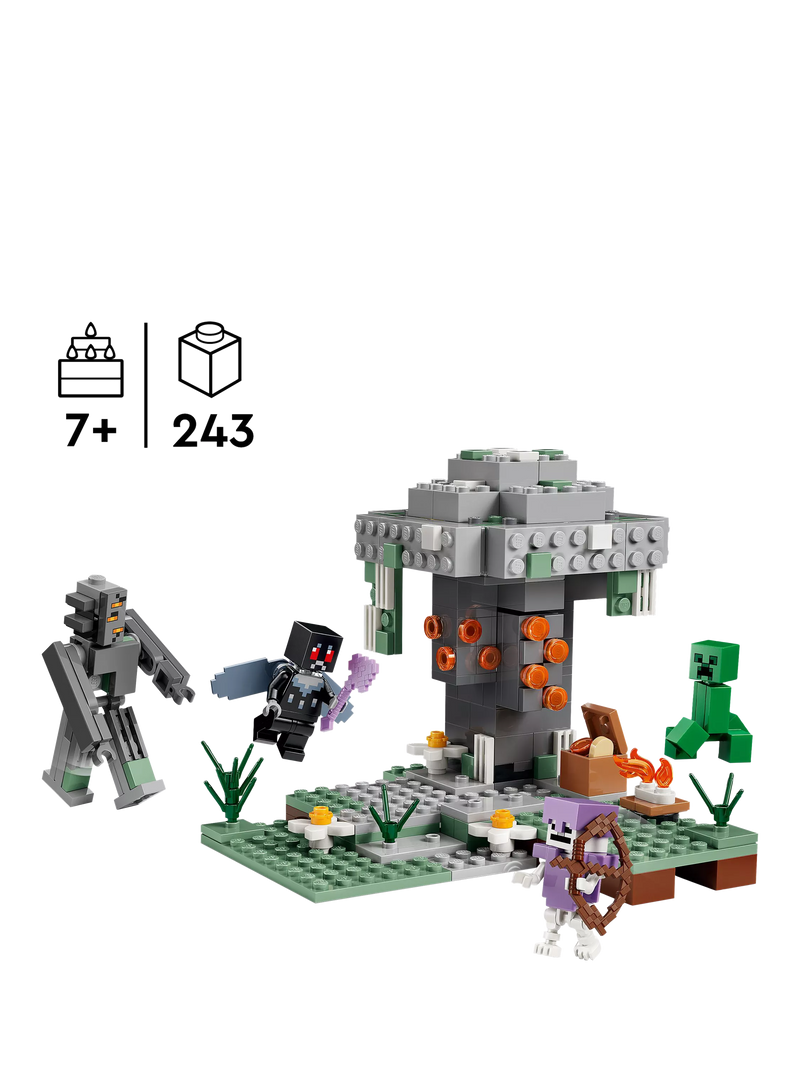 LEGO Minecraft Pale Garden building set 21586, UK version