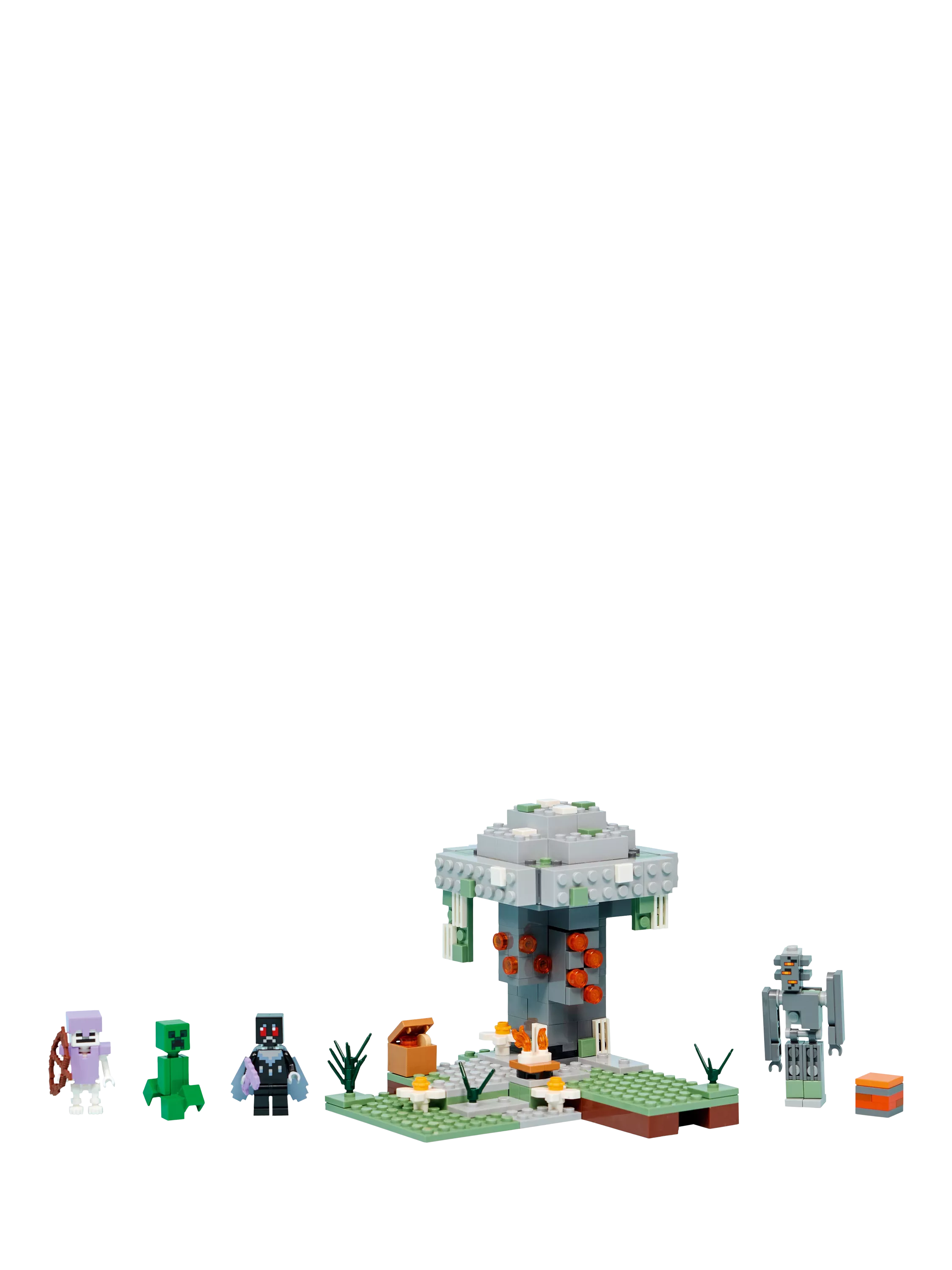 LEGO Minecraft Pale Garden building set 21586, UK version