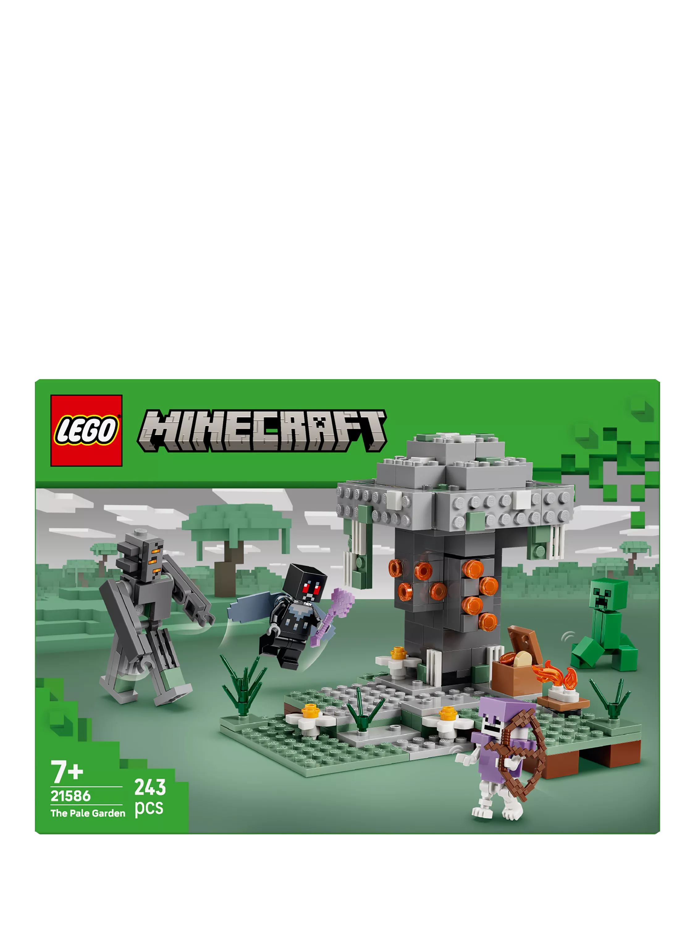 LEGO Minecraft Pale Garden building set 21586, UK version