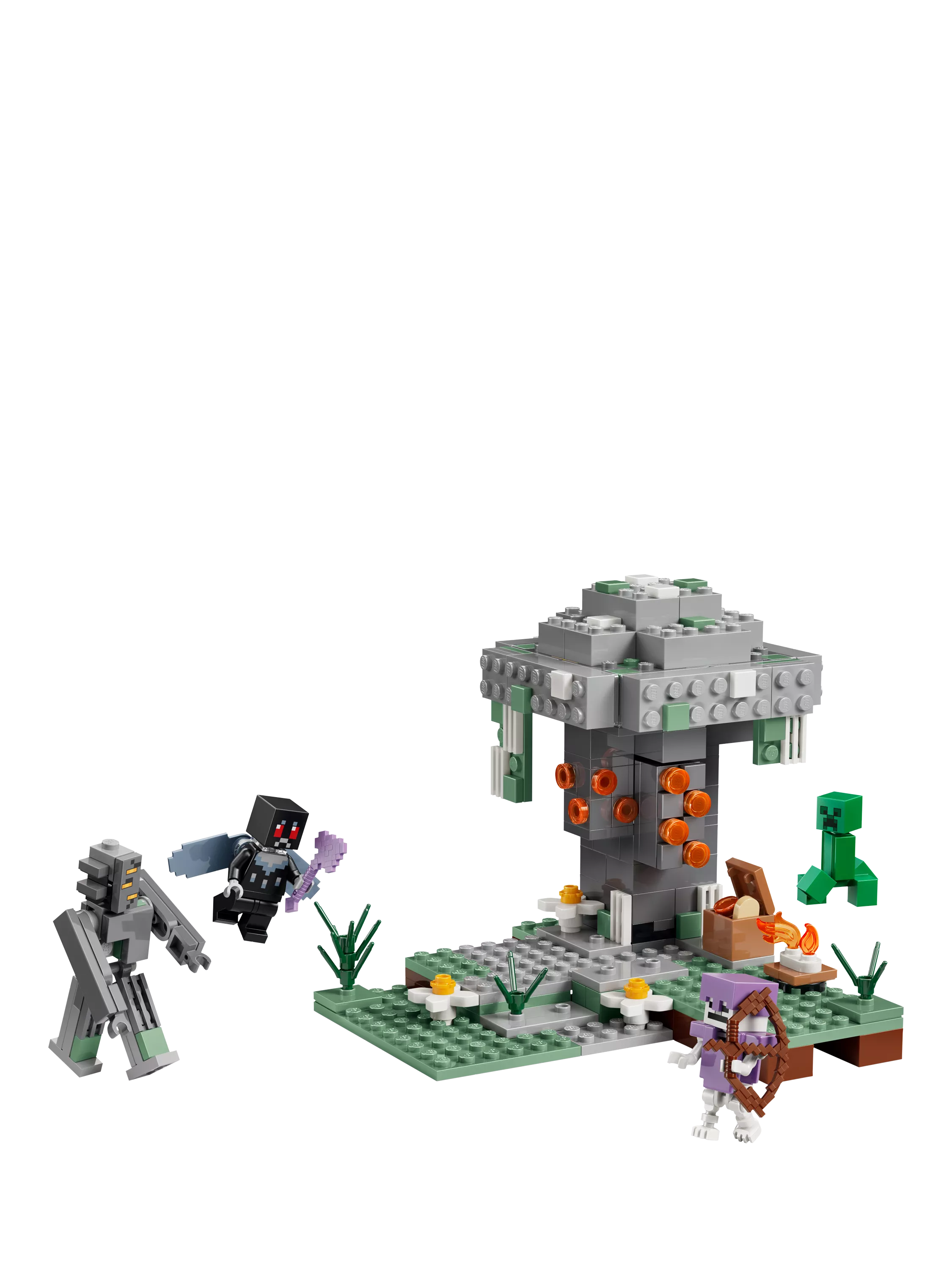 LEGO Minecraft Pale Garden building set 21586, UK version