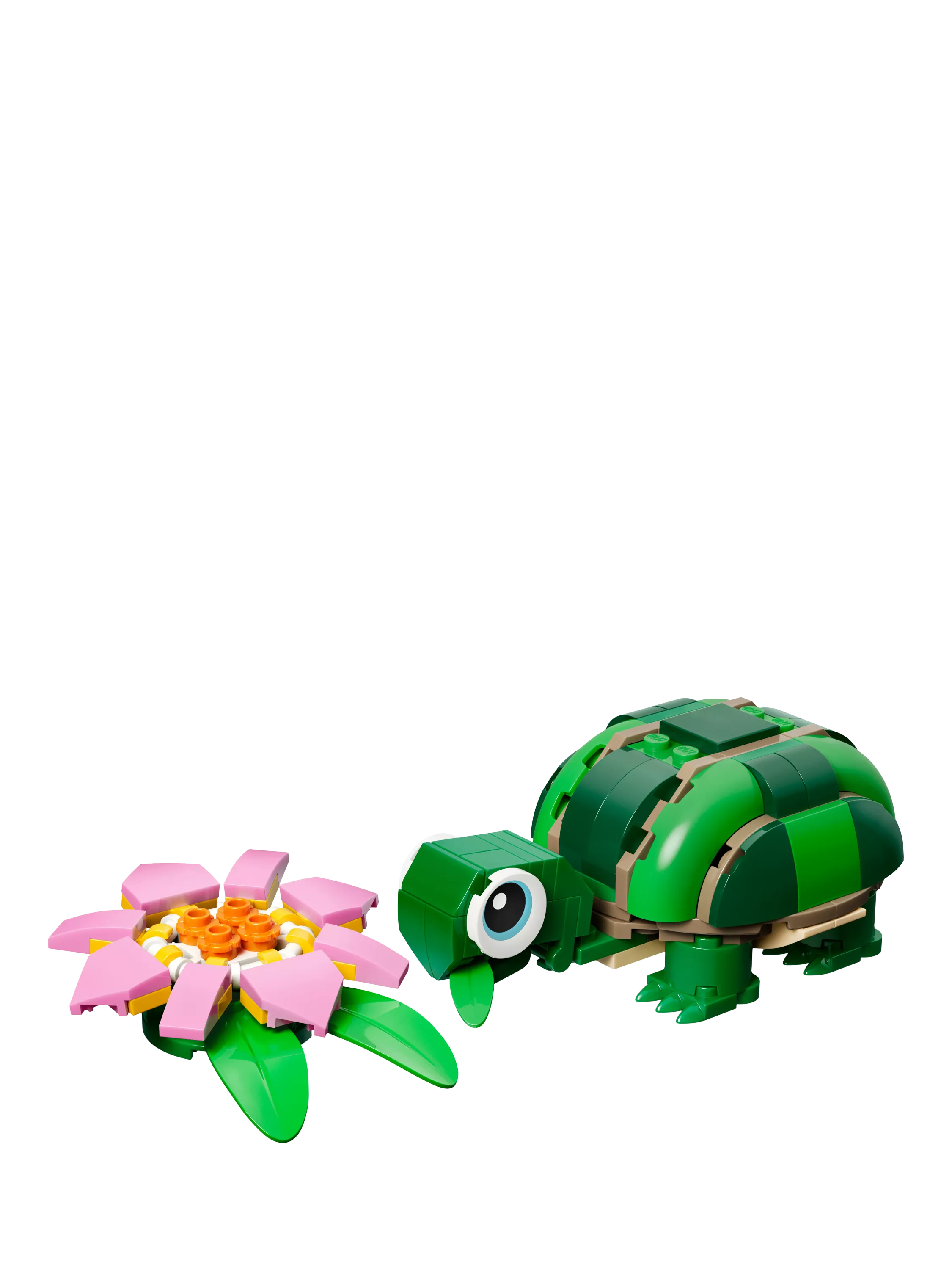 LEGO Creator 3-in-1 turtle building toy (British brand)