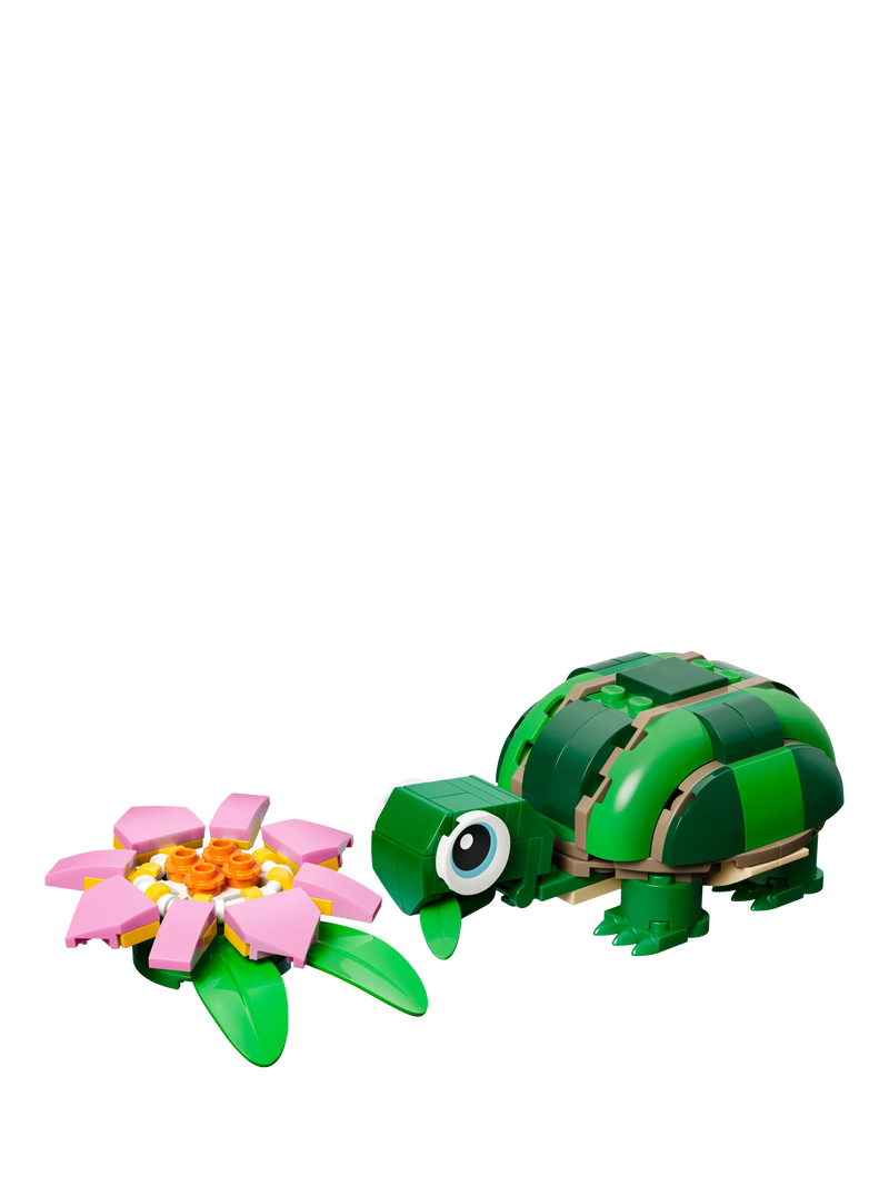 LEGO Creator 3-in-1 turtle building toy (British brand)