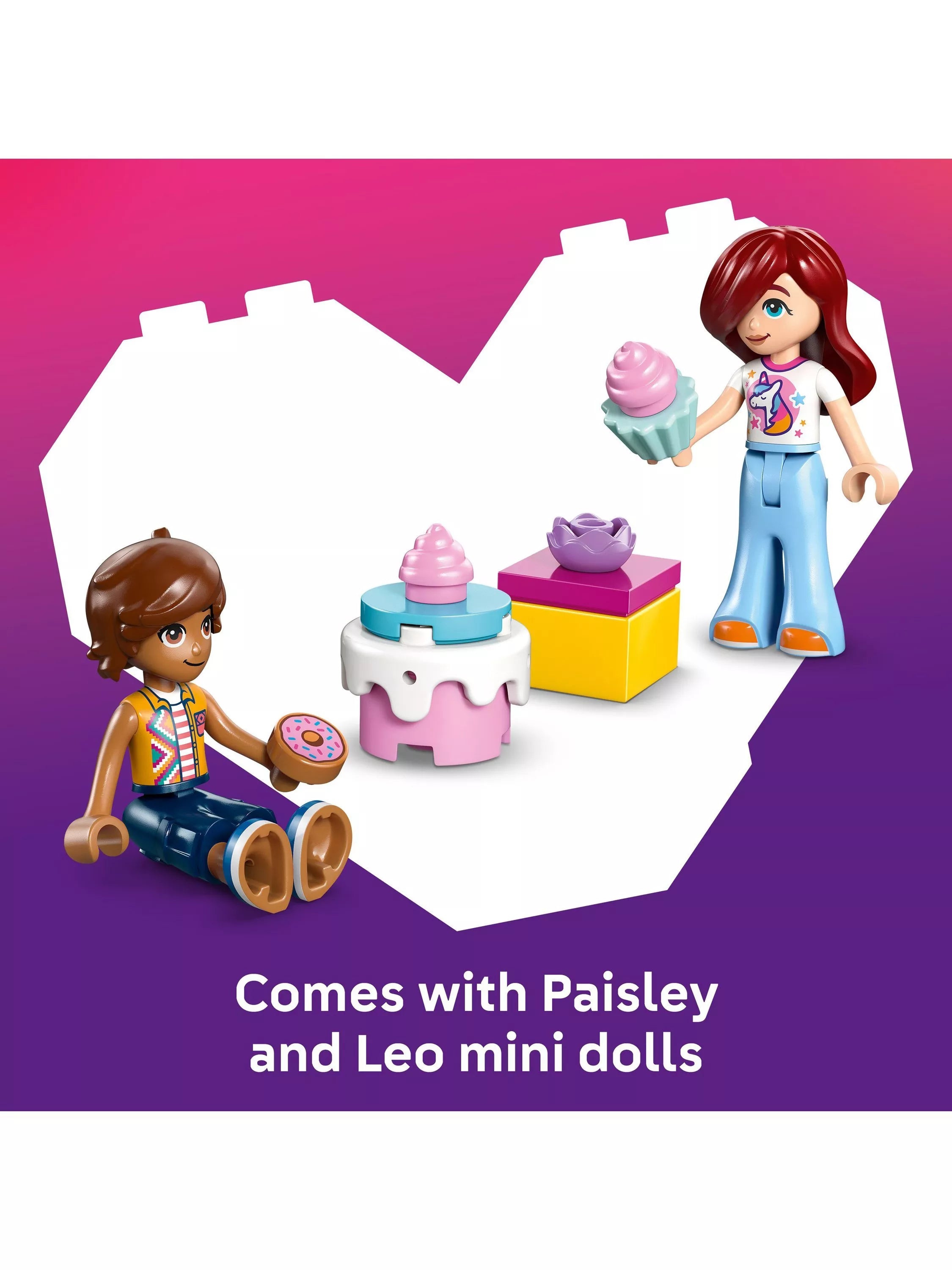 LEGO Friends Unicorn Cake Delivery Car construction set 67 pieces - British product