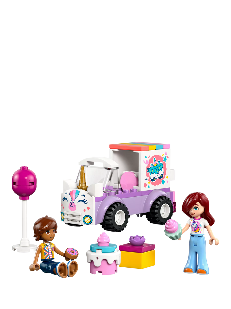 LEGO Friends Unicorn Cake Delivery Car construction set 67 pieces - British product