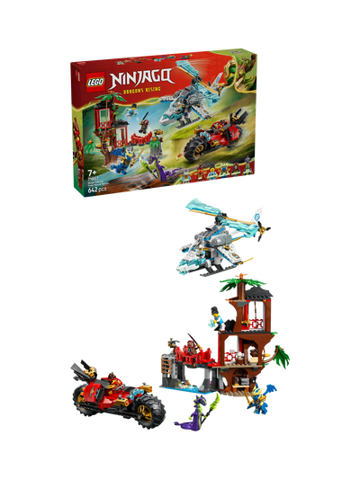 John Lewis LEGO Ninjago Ninja Vehicle Tree House Battle Building Toy- Buy online at McGrocer