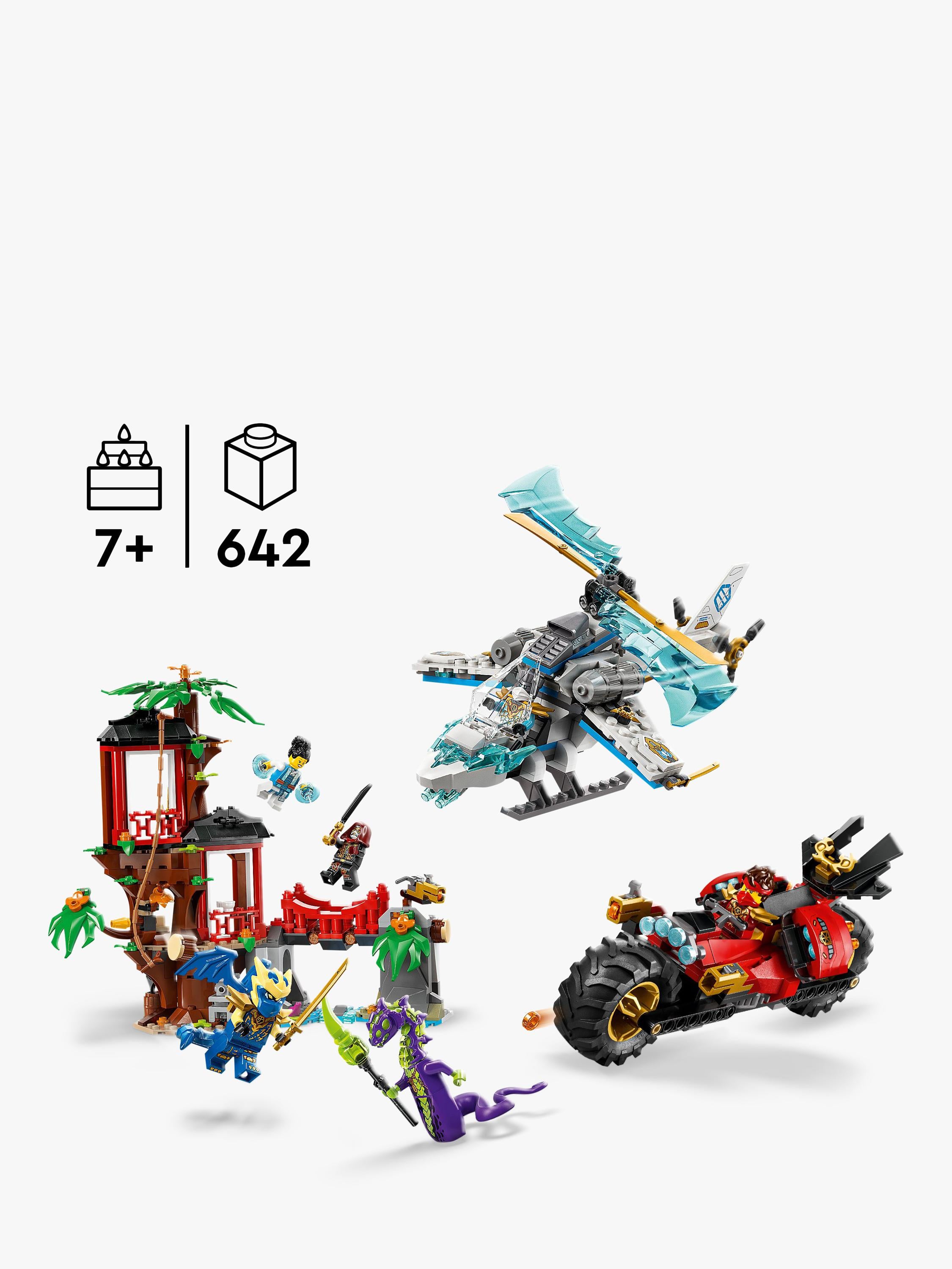 LEGO Ninjago Tree House Battle building toy 642 pieces, UK version