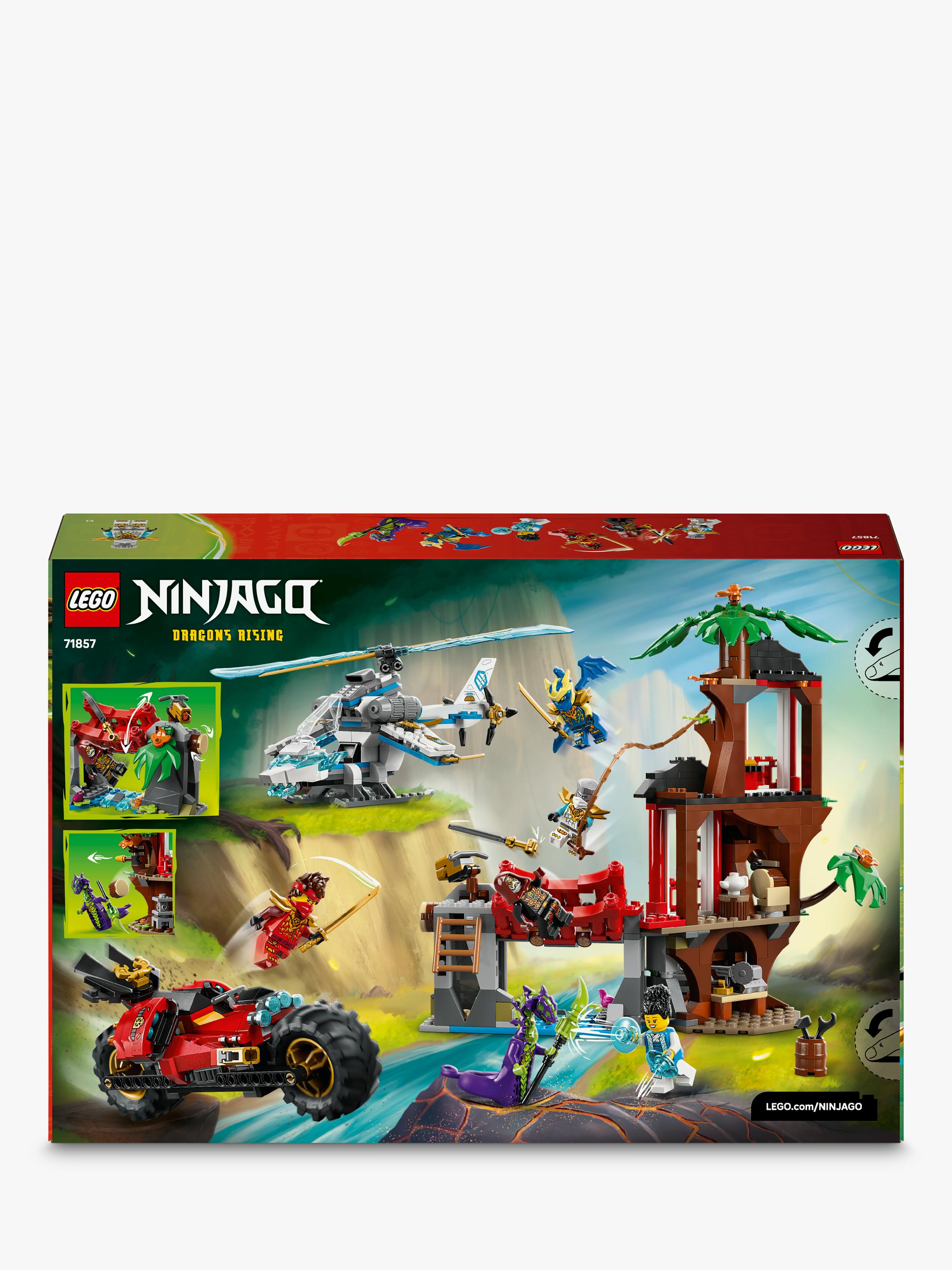 LEGO Ninjago Tree House Battle building toy 642 pieces, UK version