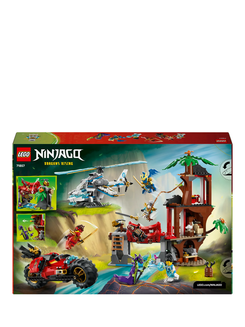 LEGO Ninjago Tree House Battle building toy 642 pieces, UK version