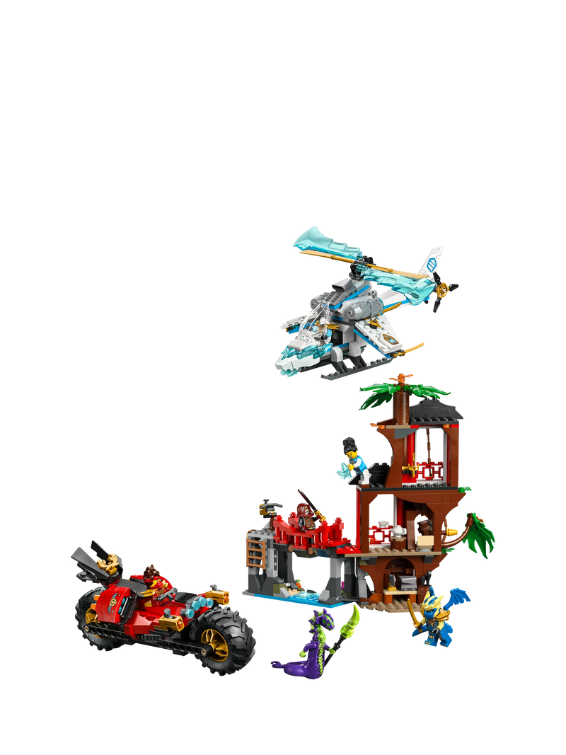 LEGO Ninjago Tree House Battle building toy 642 pieces, UK version