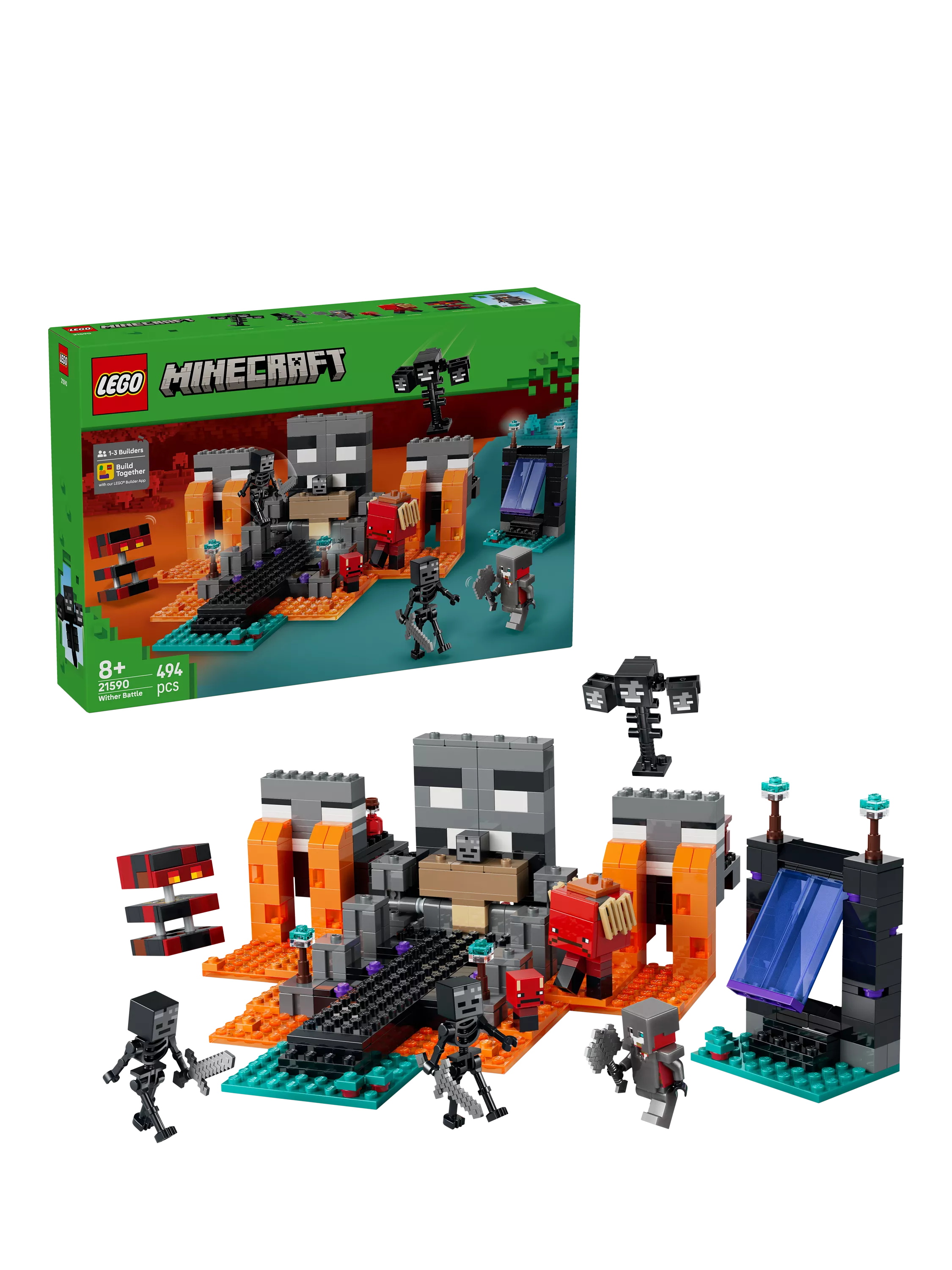 LEGO Minecraft 21590 Wither Battle Building Toy