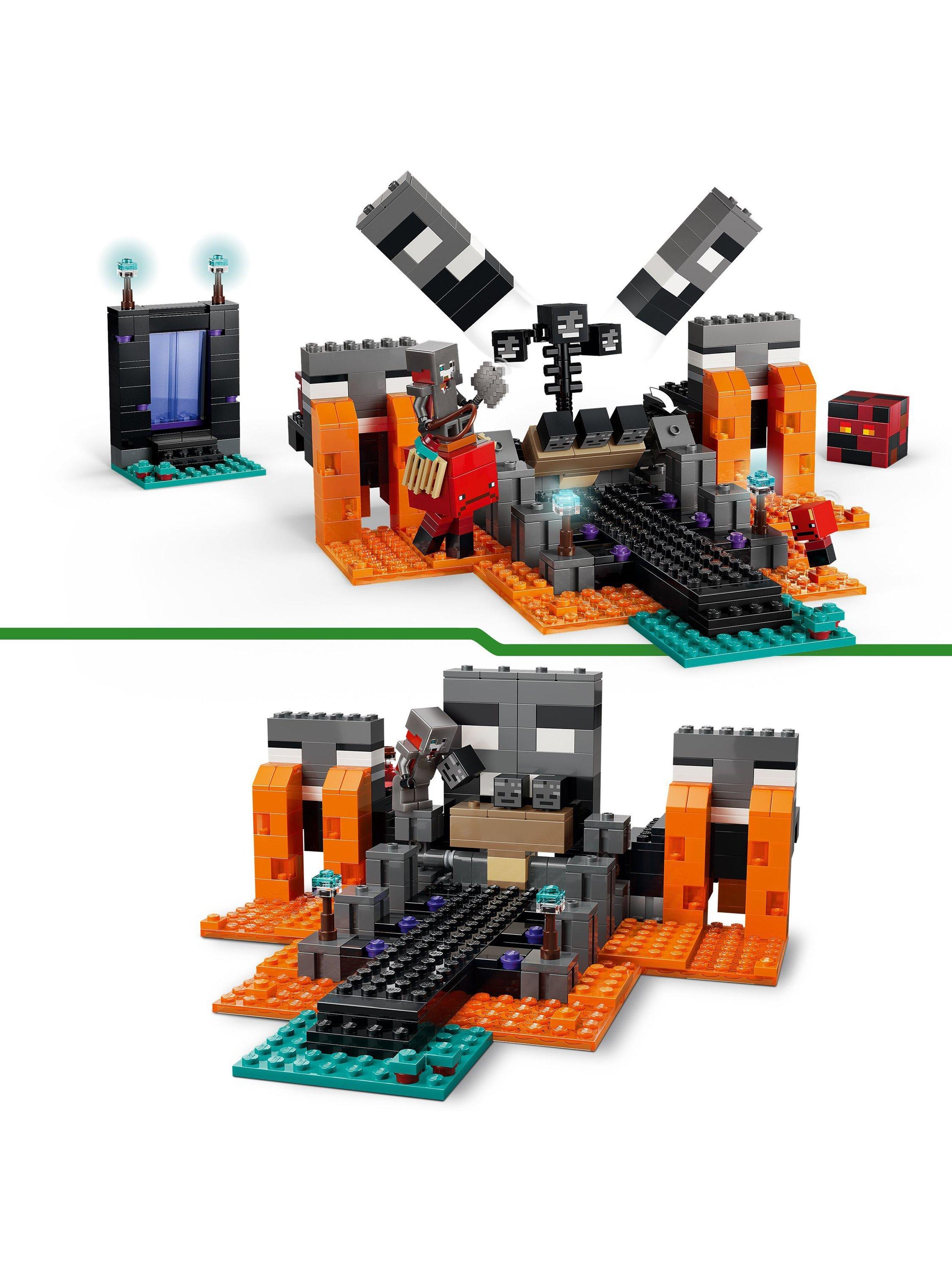 LEGO Minecraft Wither Battle building toy 494 pieces, imported from the UK