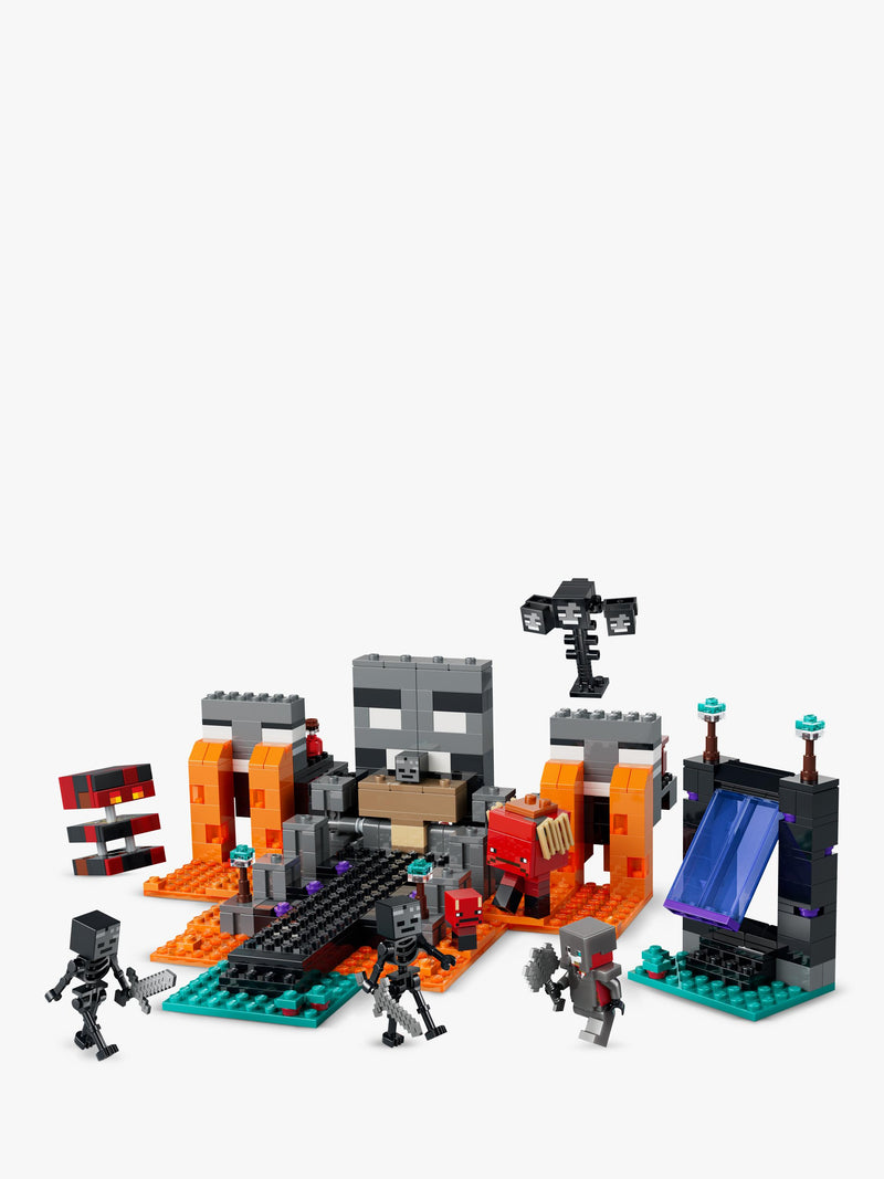 LEGO Minecraft Wither Battle building toy 494 pieces, imported from the UK