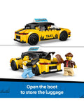 LEGO City Yellow Taxi model car 122 pieces - British product