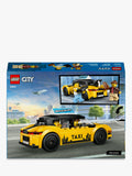 LEGO City Yellow Taxi model car 122 pieces - British product