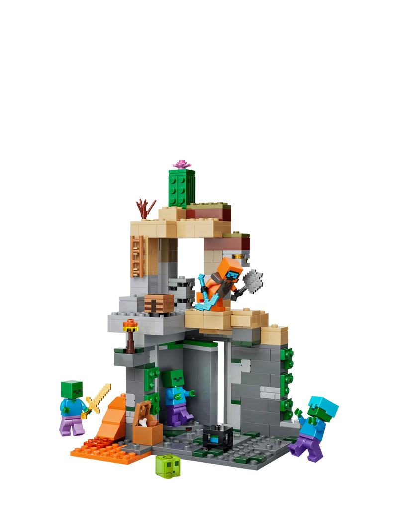 LEGO Minecraft Zombie Dungeon building set 284 pieces, UK version