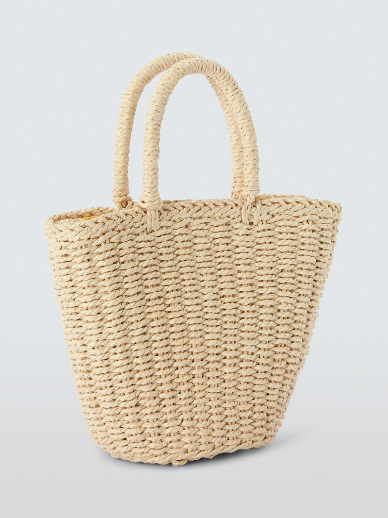 John Lewis kids sunflower straw bag - British product