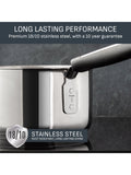 Tefal Emotion Plus stainless steel saucepan, imported from the UK