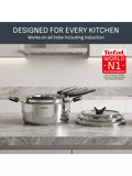 Tefal Emotion Plus stainless steel saucepan, imported from the UK