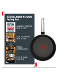 Tefal Excellence Fusion non-stick deep frying pan (British brand)