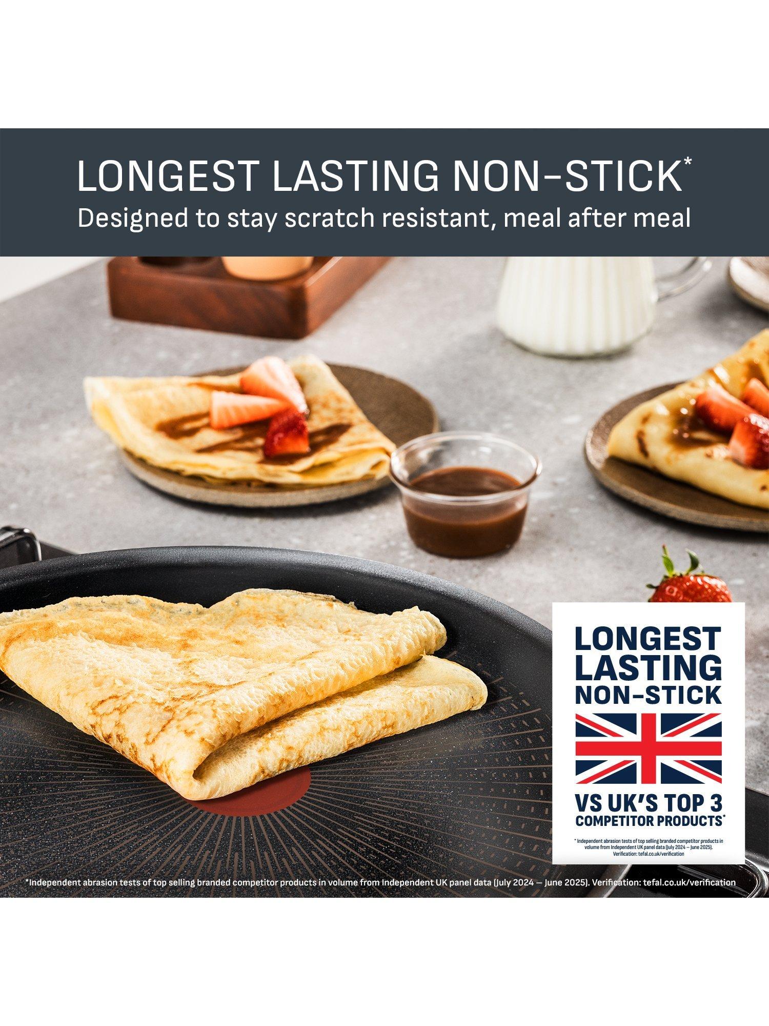 Tefal Excellence Fusion pancake pan 25cm, imported from the UK